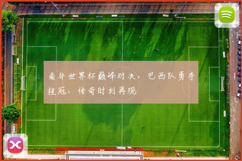 南非世界杯巅峰对决，巴西队勇夺桂冠，传奇时刻再现